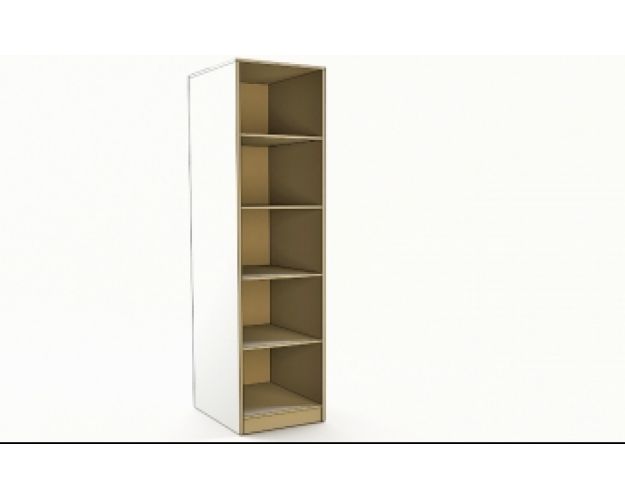 Шкаф угловой (секция с ящиками) Классика (Белый/корпус Выбеленное дерево)