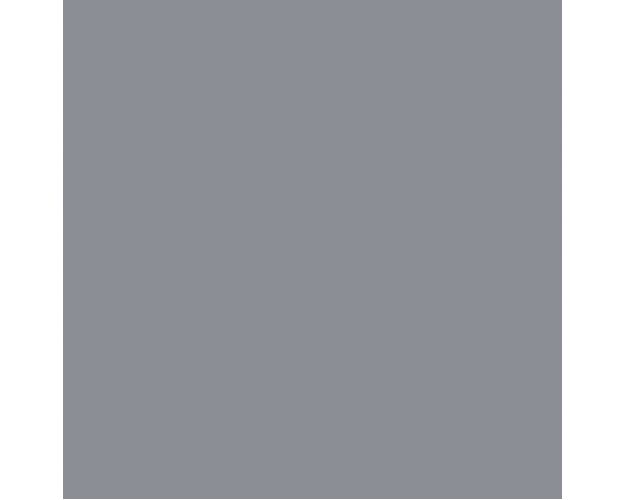 Мишель Шкаф рабочий под мойку L600 (1 дв. гл.) (эмаль) (белый/серый)