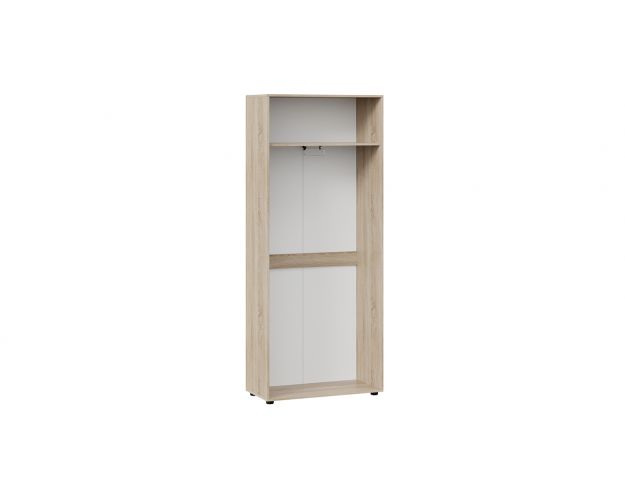Шкаф комбинированный «Витра» тип 1 Дуб Сонома/Белый ясень